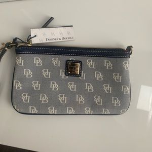 Dooney & Bourke wristlet. Brand new. Navy blue